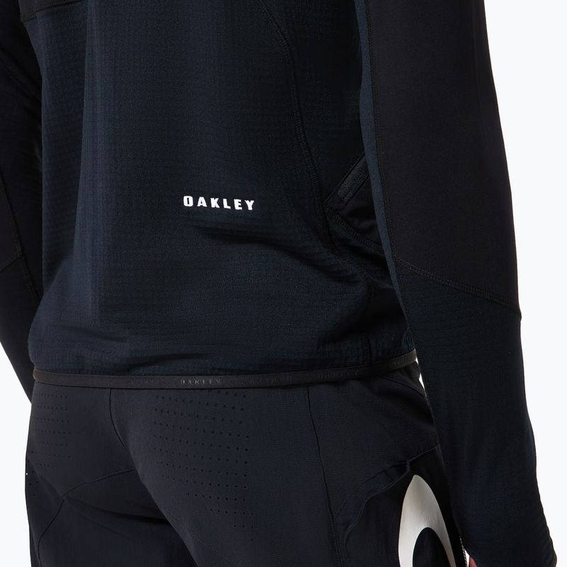 Суитшърт за колоездене Oakley Canopy Full Zip Hoodie blackout 7