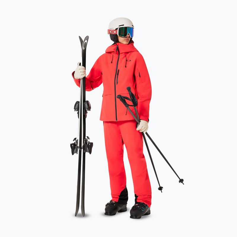 Дамско скиорско яке Oakley Canopy Insulated hibiscus red 2