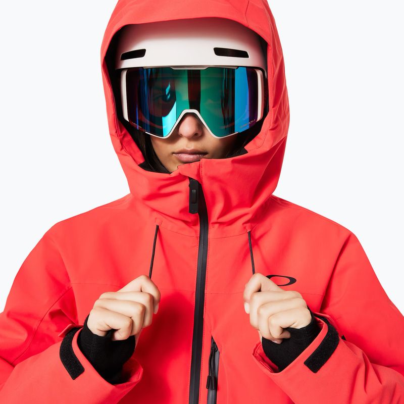 Дамско скиорско яке Oakley Canopy Insulated hibiscus red 4