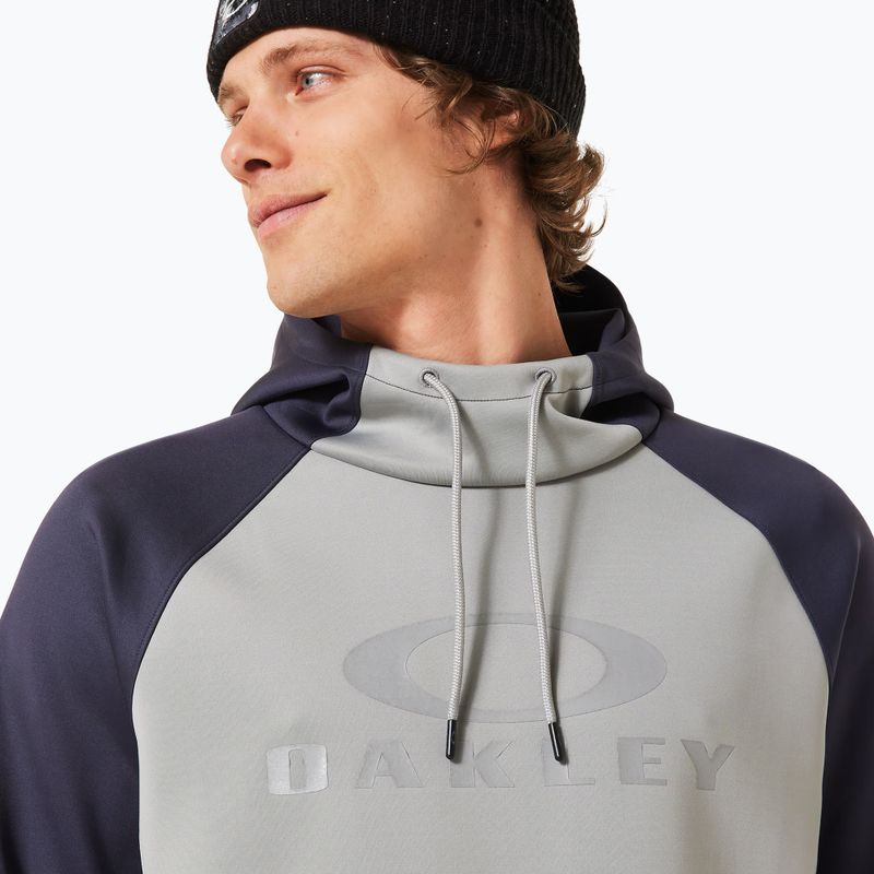 Мъжки сноуборд худи Oakley Sierra DWR Fleece Hoody 2.0 cement 5