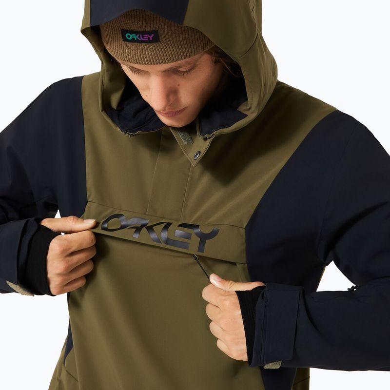 Мъжко яке за сноуборд Oakley TNP TBT Isulated Anorak army green 4