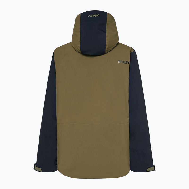 Мъжко яке за сноуборд Oakley TNP TBT Isulated Anorak army green 10