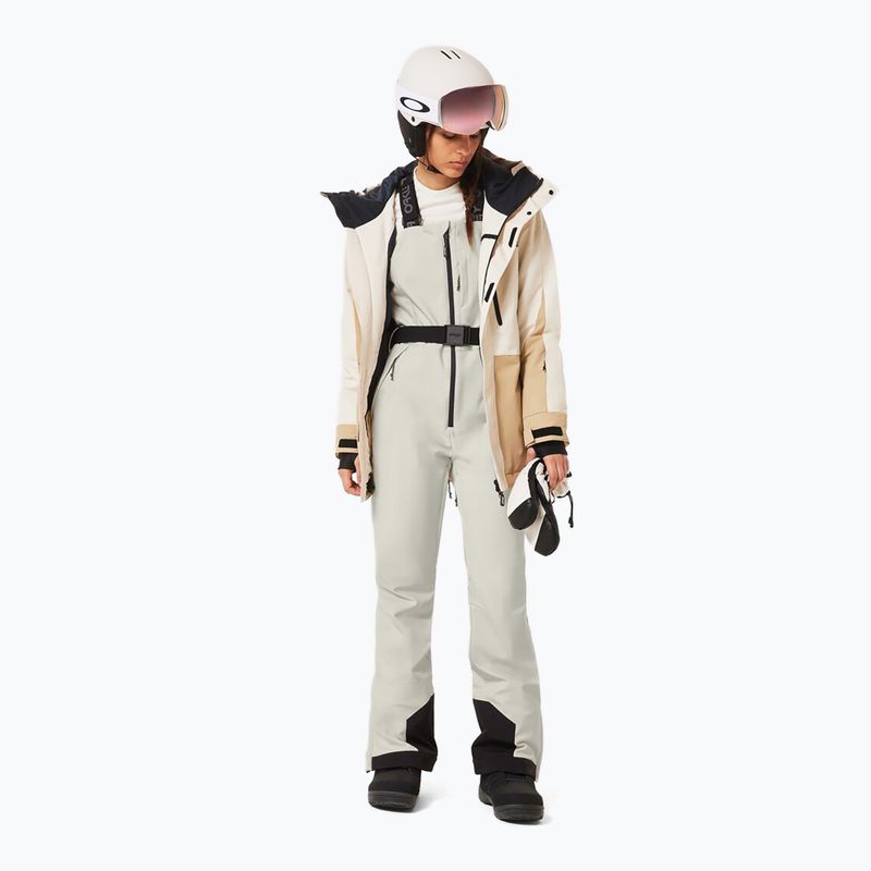 Дамски панталони за сноуборд Oakley TNP Harper Softshell Bib mist 4