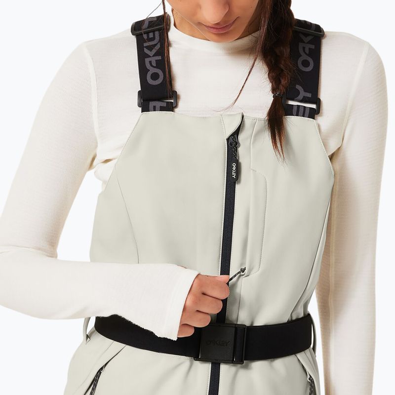 Дамски панталони за сноуборд Oakley TNP Harper Softshell Bib mist 5