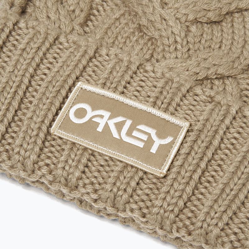 Зимна шапка Oakley Harper Pom Beanie pebble 3
