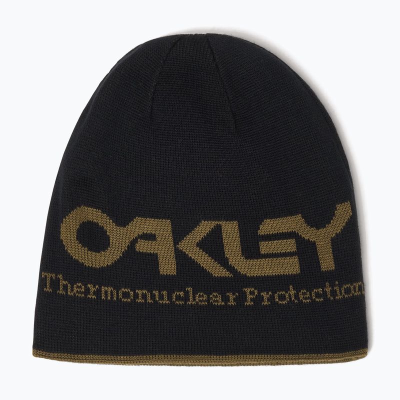 Зимна шапка Oakley Tnp Reversible Beanie 68S army green 3