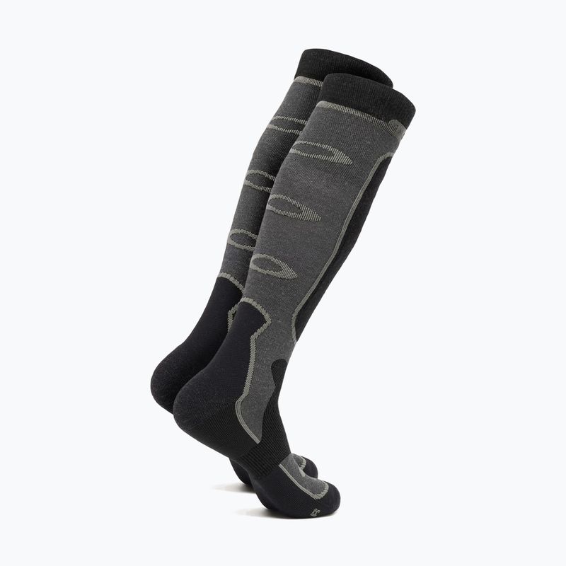 Скиорски чорапи Oakley Patrol dark grey hthr 2