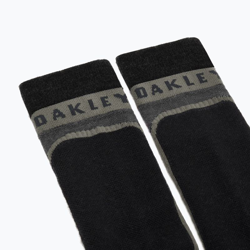 Скиорски чорапи Oakley Patrol dark grey hthr 4
