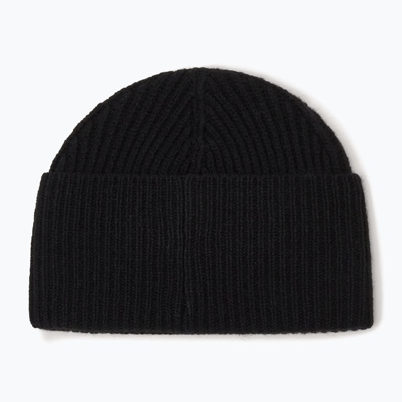 Зимна шапка Oakley ellipse ribbed beanie blackout 2