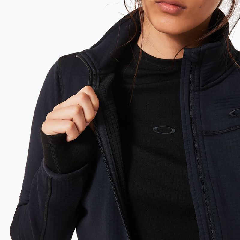 Дамски суитшърт Oakley Canopy Full Zip blackout 6