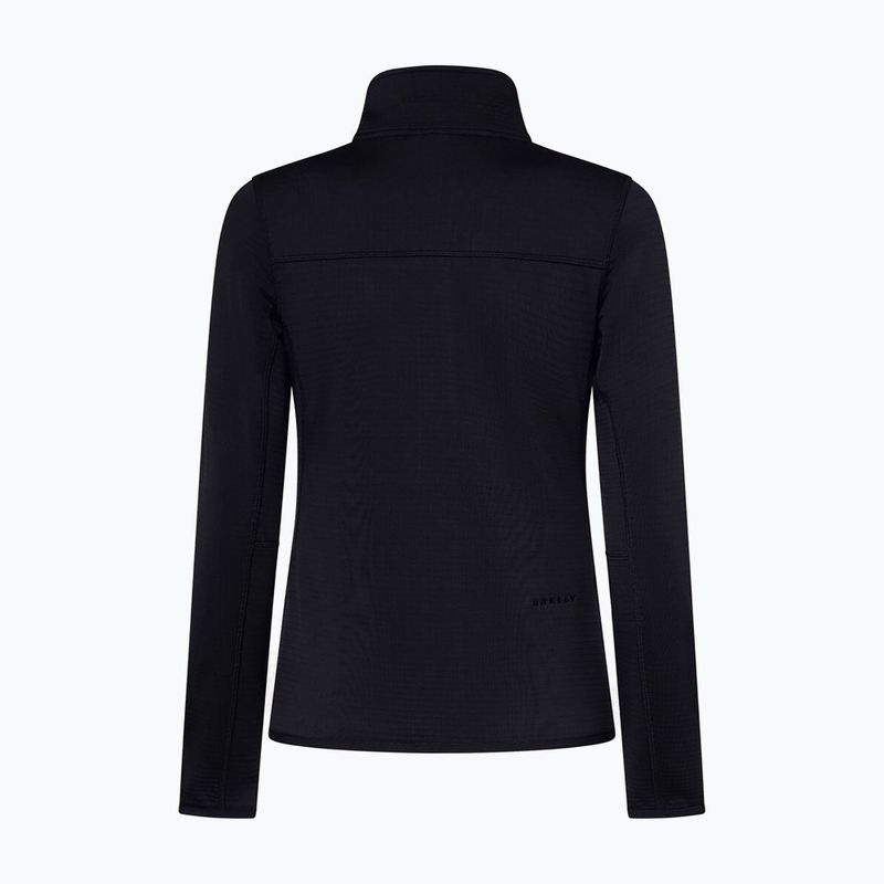 Дамски суитшърт Oakley Canopy Full Zip blackout 9