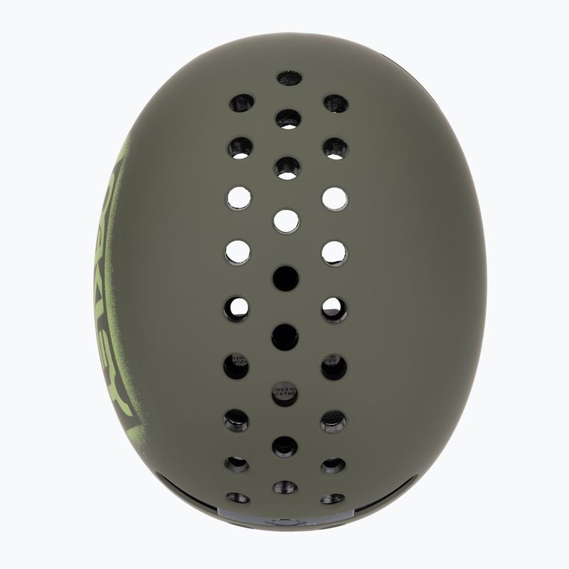 Каска Oakley Street1 EU matte dark brush stencil 6