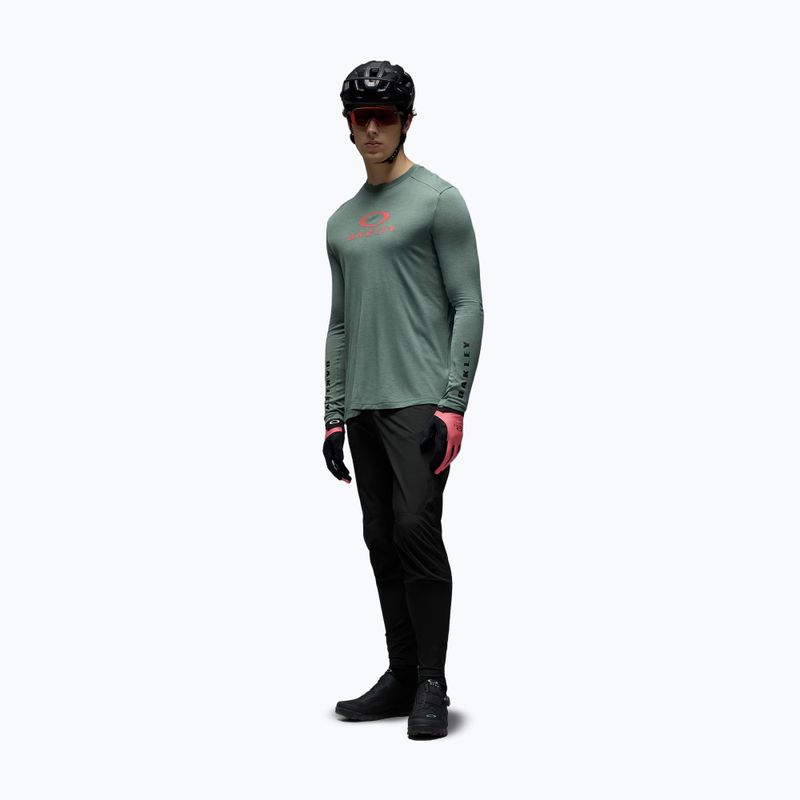 Мъжка велосипедна блуза с дълъг ръкав Oakley Seeker Flow LS74O aviator green 2