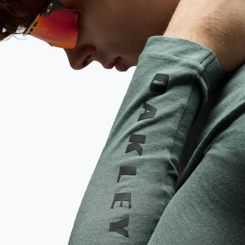 Мъжка велосипедна блуза с дълъг ръкав Oakley Seeker Flow LS74O aviator green 4