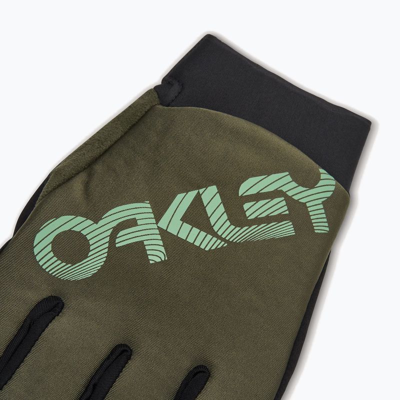 Велосипедни ръкавици Oakley Seeker MTB army green 3