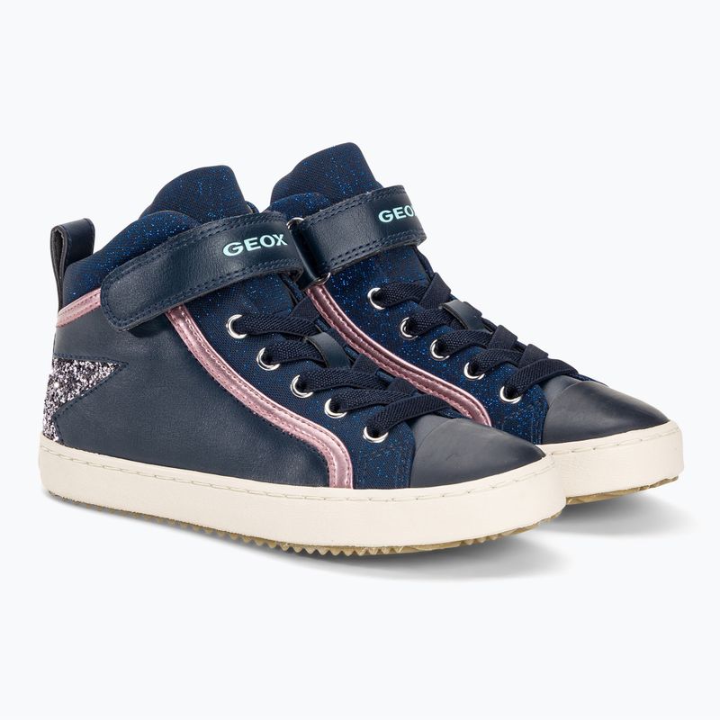 Детски обувки Geox Kalispera navy/dark silver 4