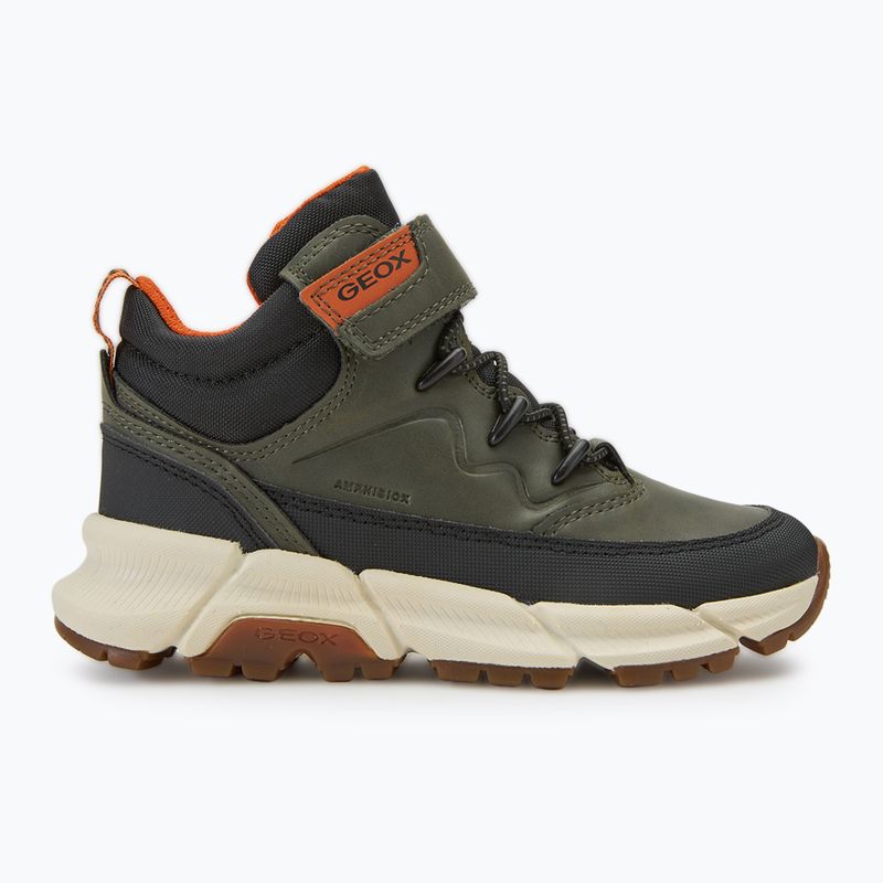 Младежки обувки Geox Flexyper Plus military/orange 2