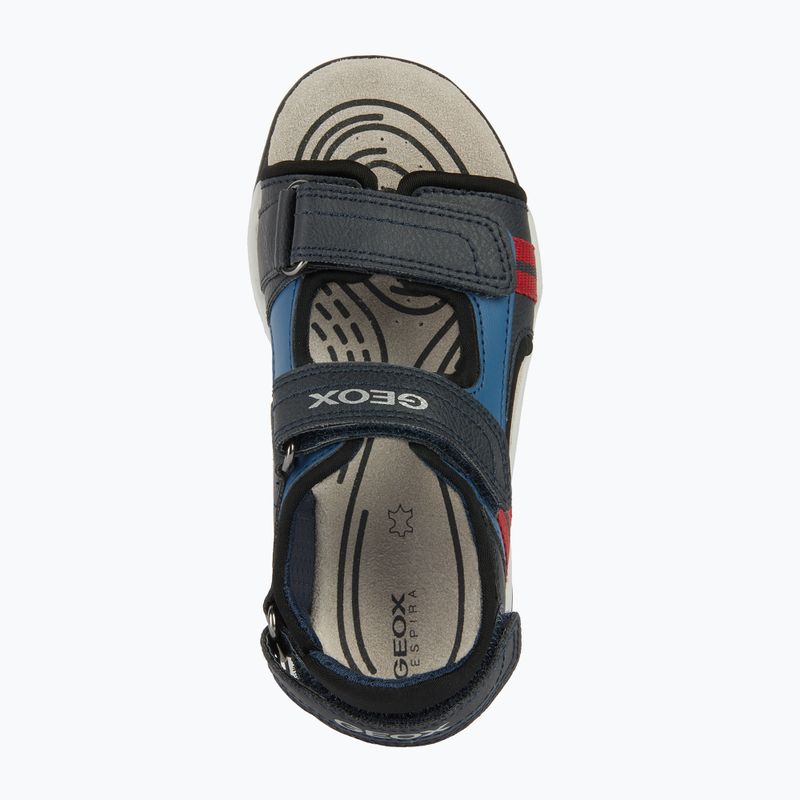 Младежки сандали Geox Borealis ocean blue/red 13