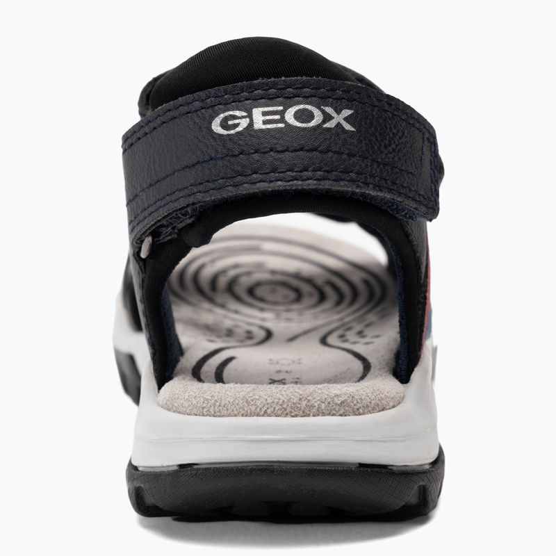 Младежки сандали Geox Borealis ocean blue/red 6