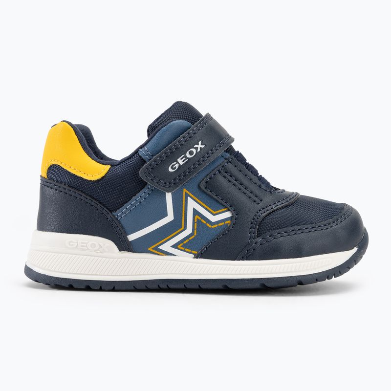 Детски обувки Geox Rishon nylon navy / yellow 2