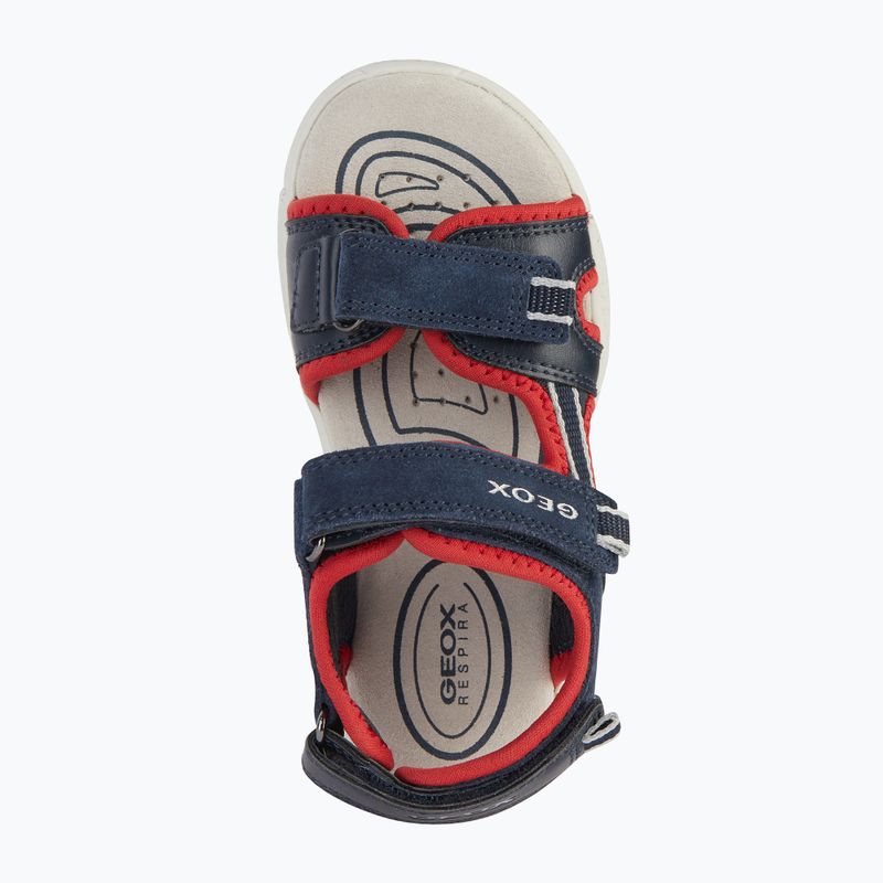 Младежки сандали Geox Alben ocean blue/red 13