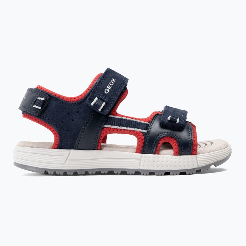 Младежки сандали Geox Alben ocean blue/red 2