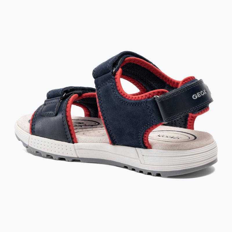 Младежки сандали Geox Alben ocean blue/red 3