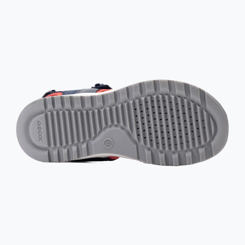 Младежки сандали Geox Alben ocean blue/red 4