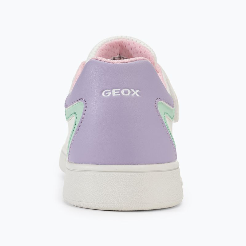 Младежки обувки Geox Eclyper white/lilac 6