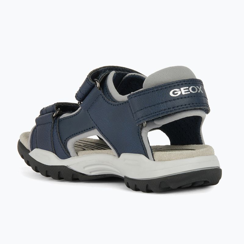 Младежки сандали Geox Borealis ocean blue/gold 10