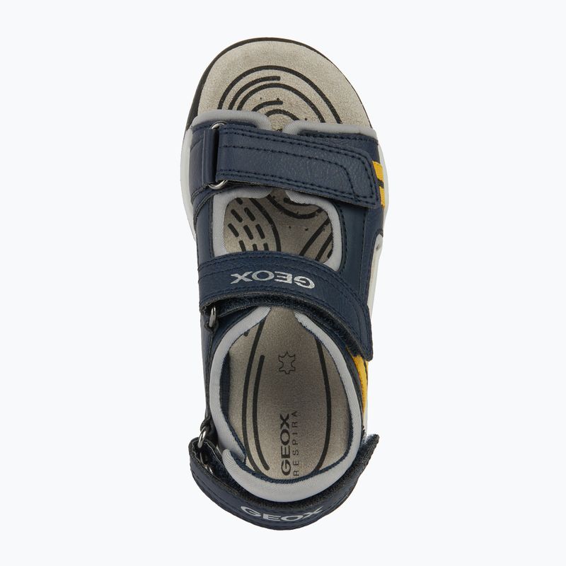 Младежки сандали Geox Borealis ocean blue/gold 13