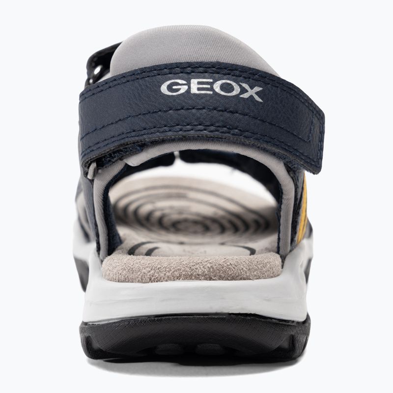 Младежки сандали Geox Borealis ocean blue/gold 6