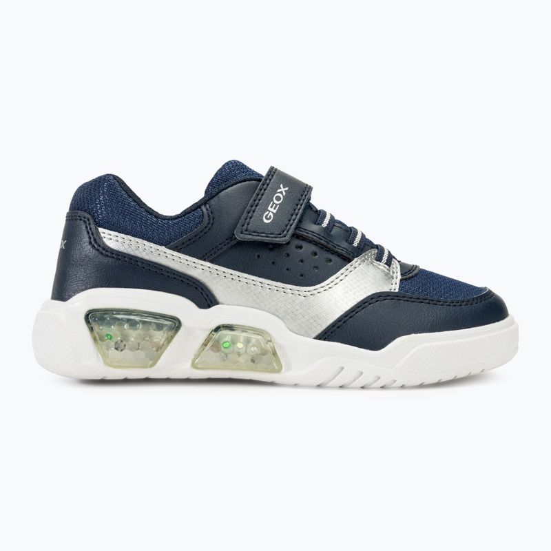 Младежки обувки Geox Illuminus ocean blue/silver 2