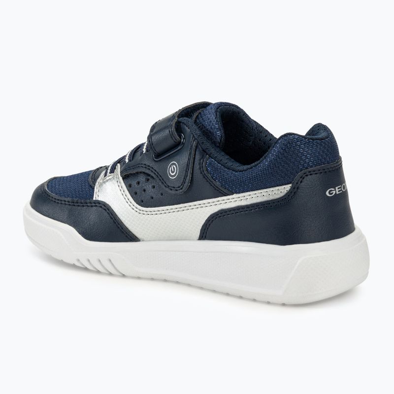 Младежки обувки Geox Illuminus ocean blue/silver 3