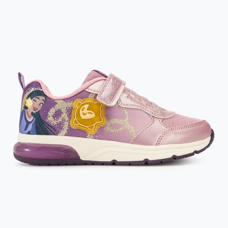 Младежки обувки Geox Spaceclub pink/light purple 2