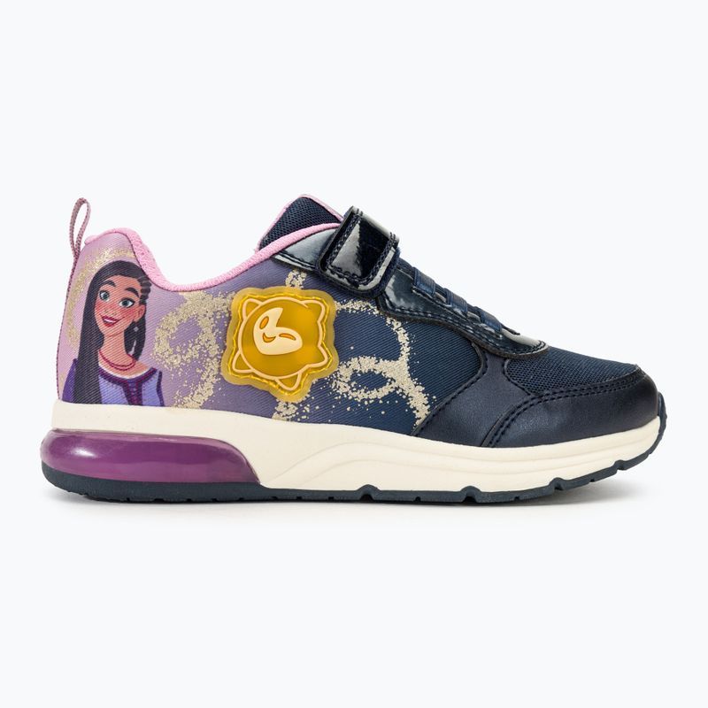 Младежки обувки Geox Spaceclub navy/lavender 2