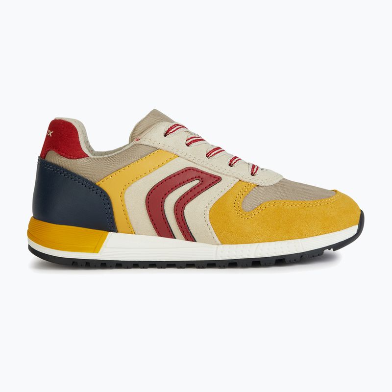 Младежки обувки Geox Alben beige/yellow 9