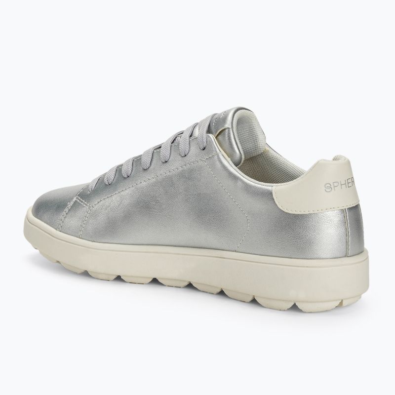 Дамски обувки Geox Spherica Ecub-1 silver/optic white 4