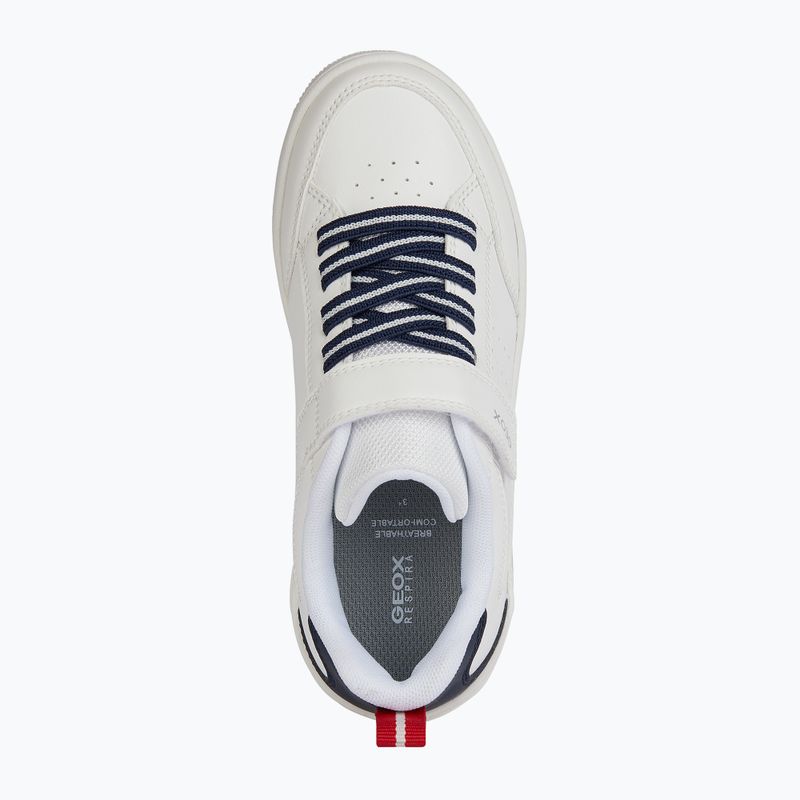 Младежки обувки Geox Washiba white/ocean blue 13