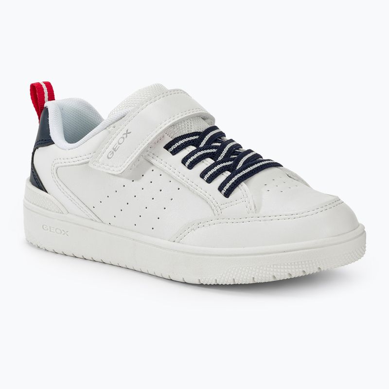 Младежки обувки Geox Washiba white/ocean blue