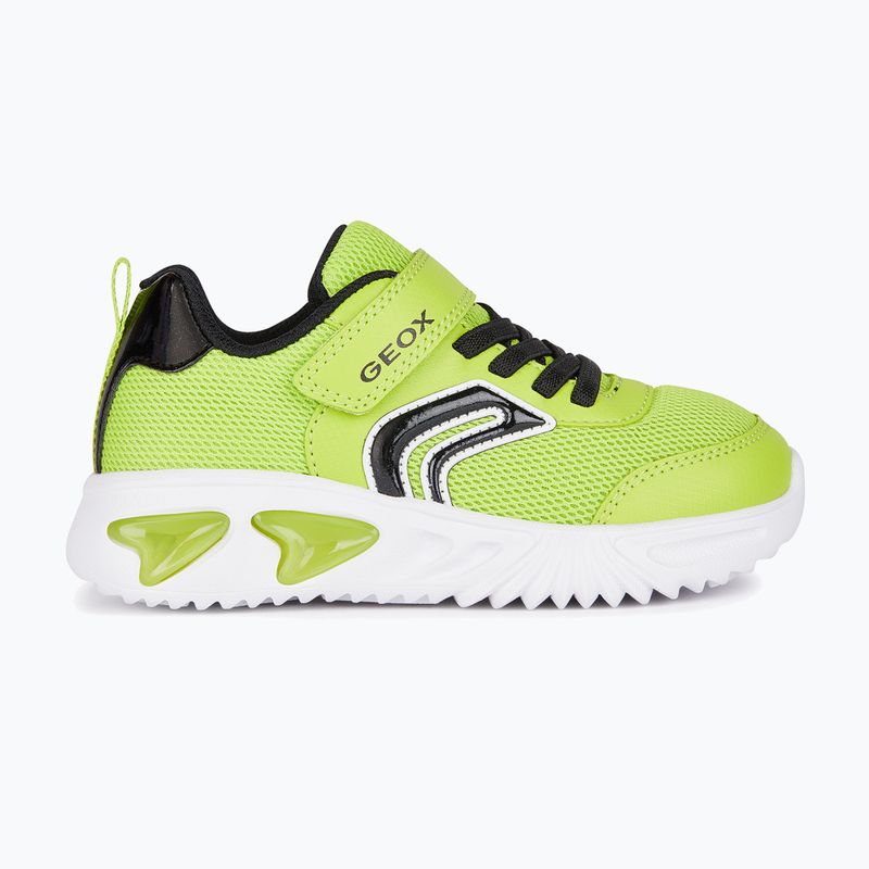 Младежки обувки Geox Assister lime/black 2