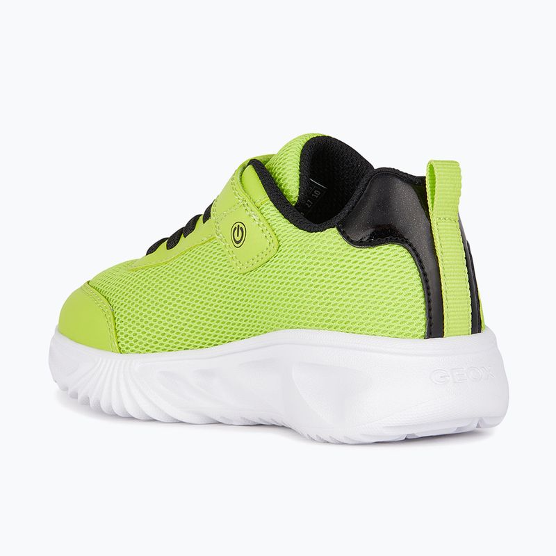 Младежки обувки Geox Assister lime/black 4