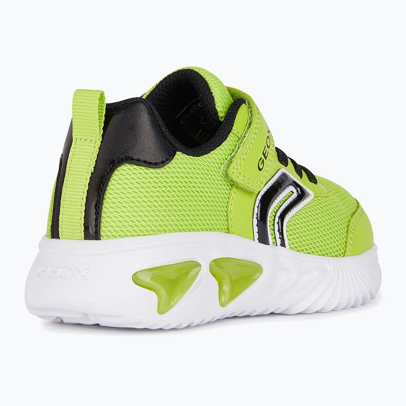 Младежки обувки Geox Assister lime/black 5