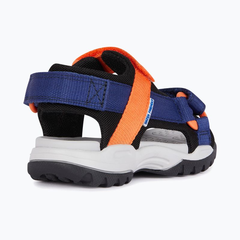 Младежки сандали Geox Borealis ocean blue/orange 11