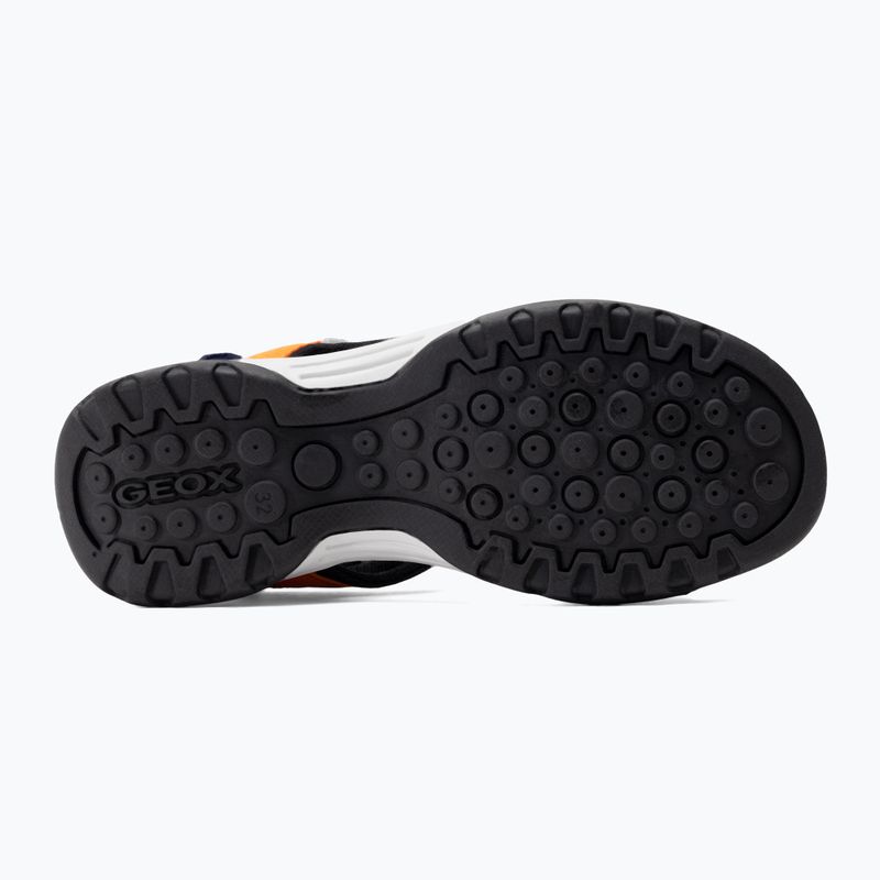 Младежки сандали Geox Borealis ocean blue/orange 4