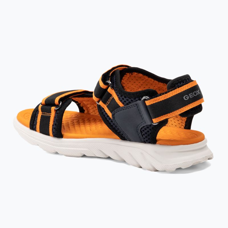 Младежки сандали Geox Airadyum ocean blue/orange 3