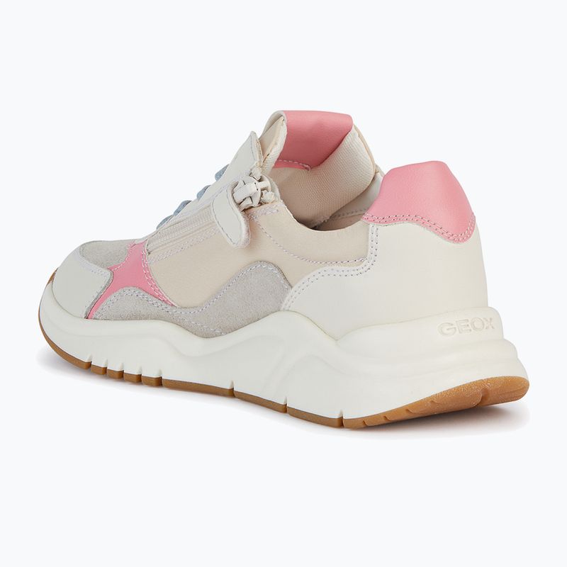 Младежки обувки Geox Mawazy light ivory/light coral 10