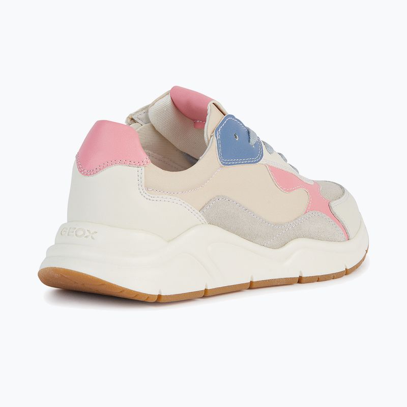 Младежки обувки Geox Mawazy light ivory/light coral 11