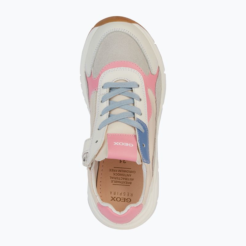 Младежки обувки Geox Mawazy light ivory/light coral 13