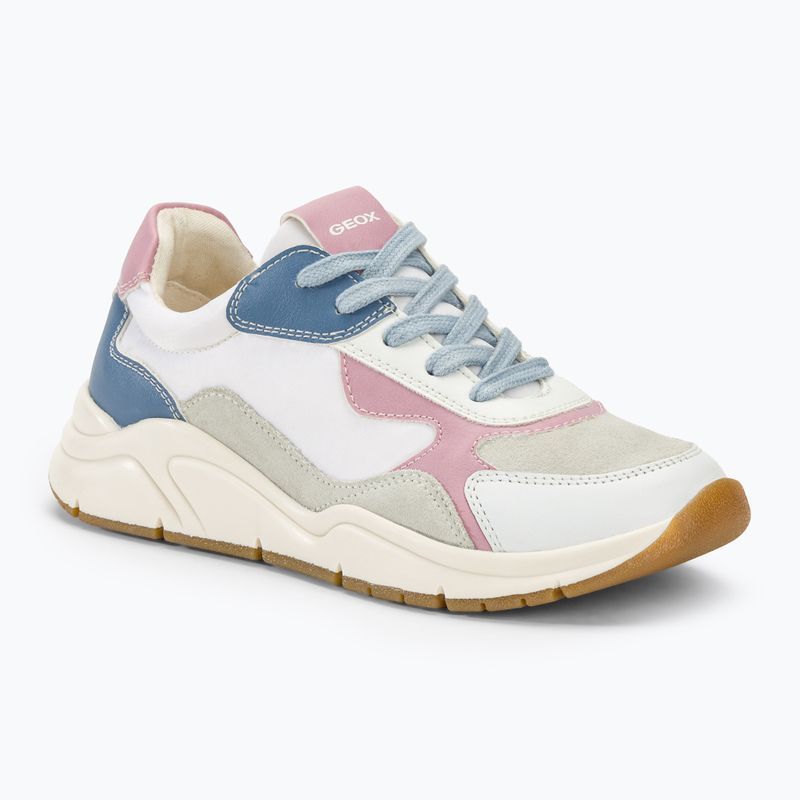 Младежки обувки Geox Mawazy white/avio